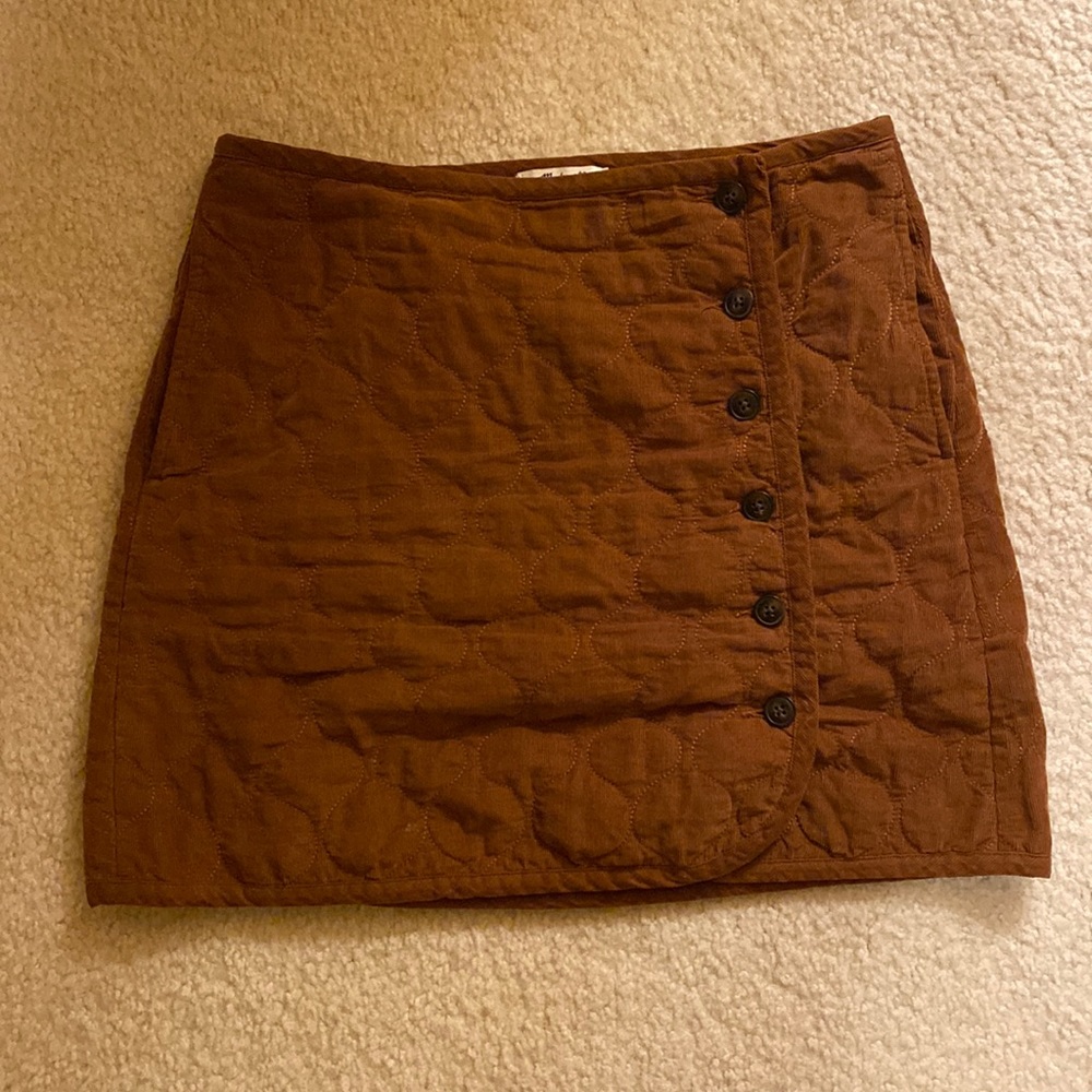 Madewell Corduroy mini skirt